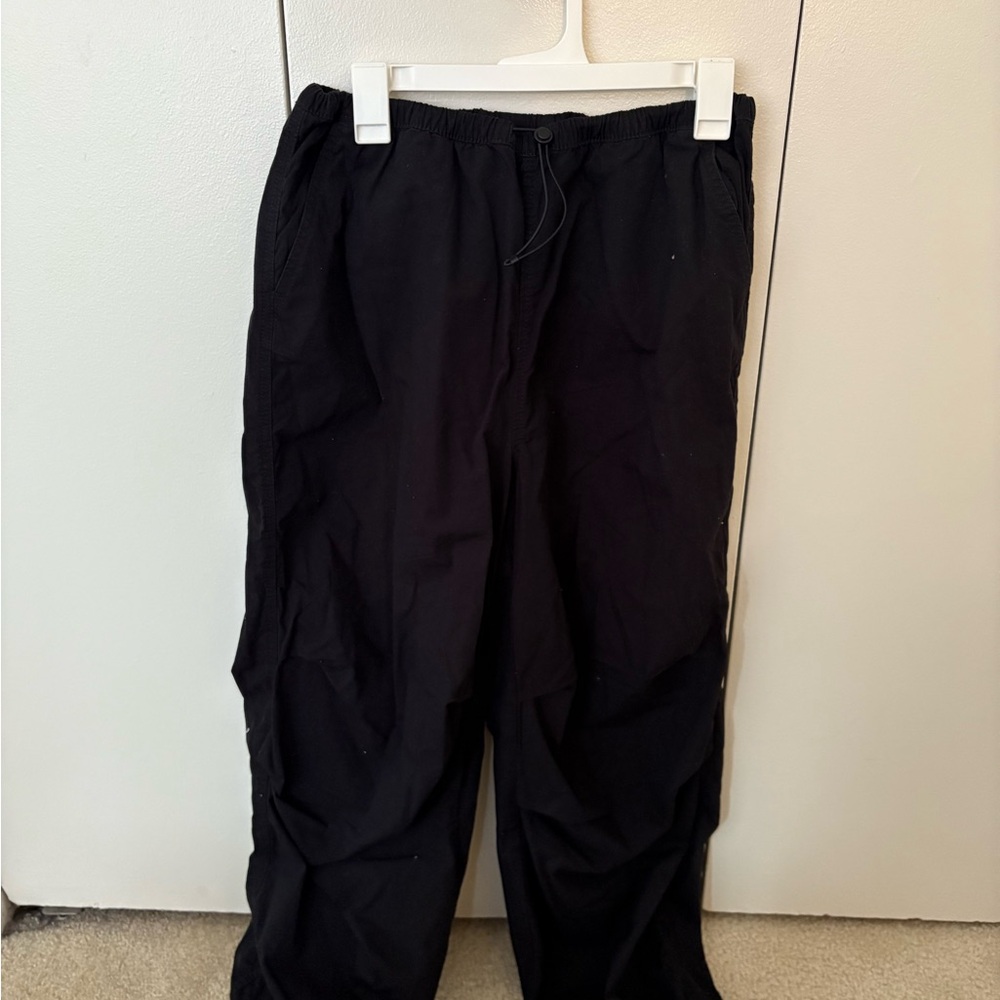 Black Parachute Pants